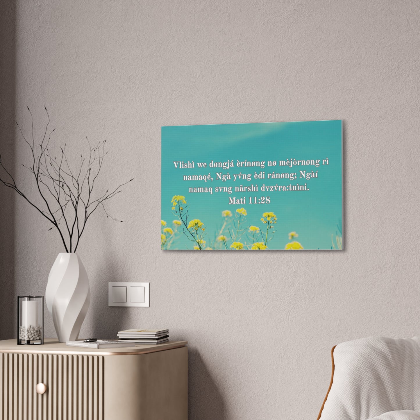 Mati 11 : 26 ( RW Canvas )
