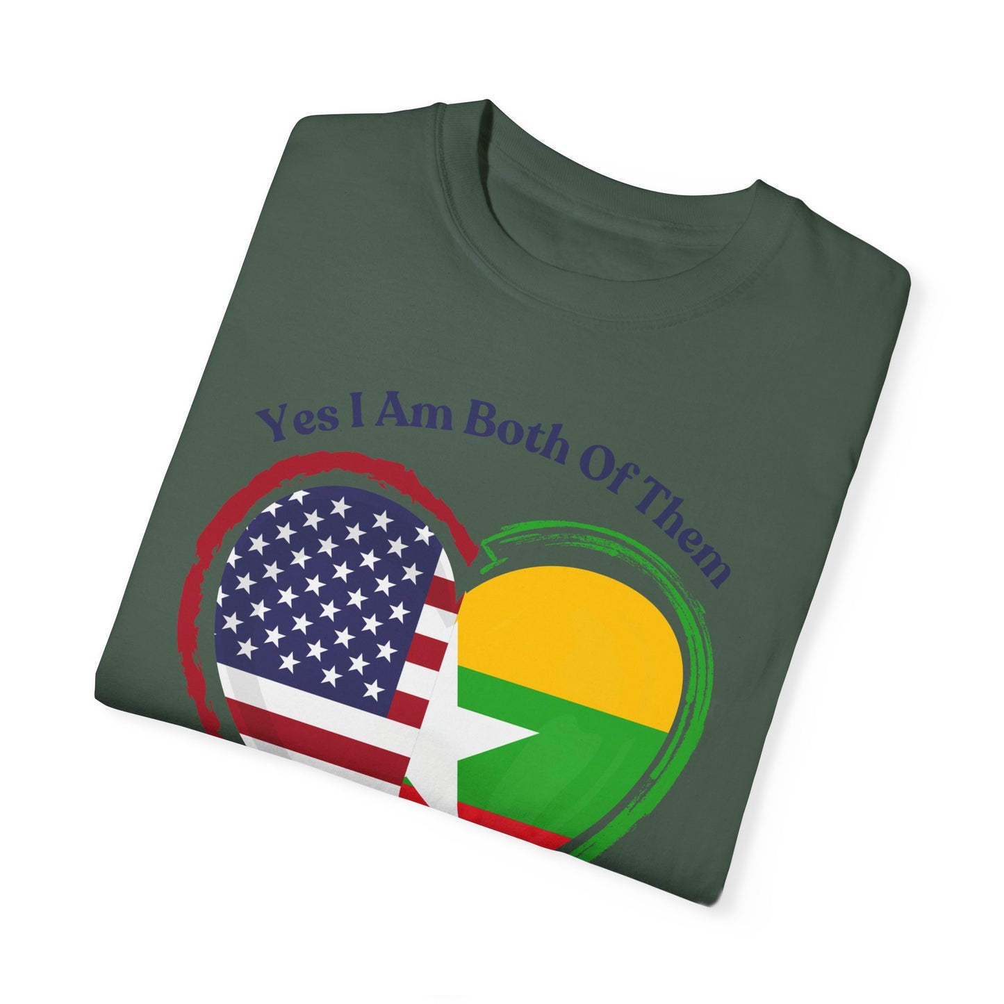 Burmese American  T-Shirt - "Yes I Am Both Of Them"
