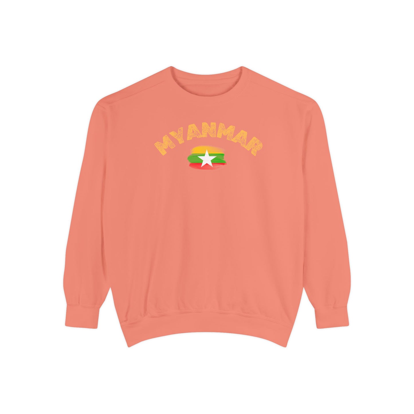 Myanmar Flag Sweatshirt