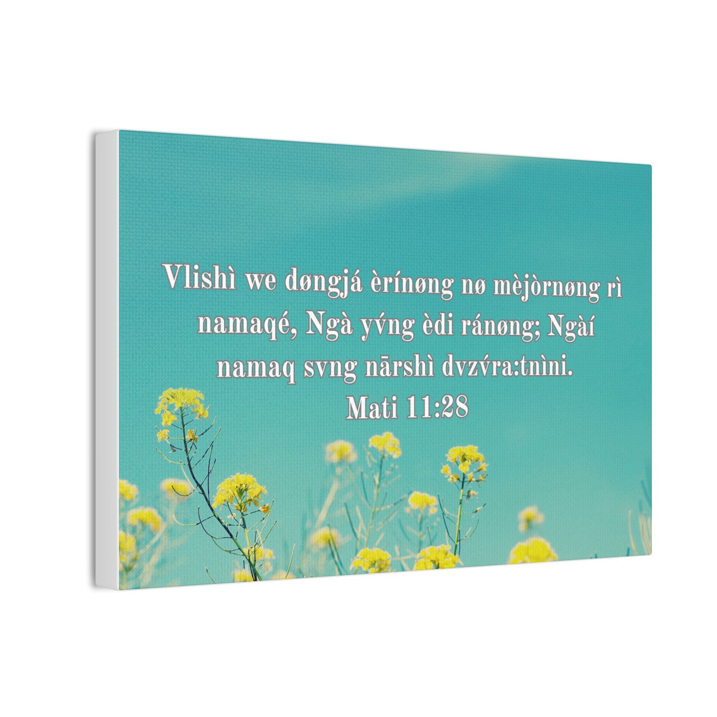 Mati 11 : 26 ( RW Canvas )