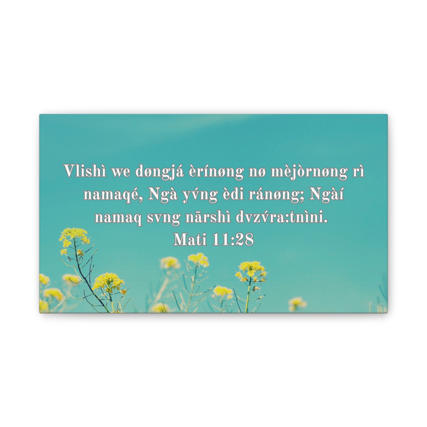 Mati 11 : 26 ( RW Canvas )