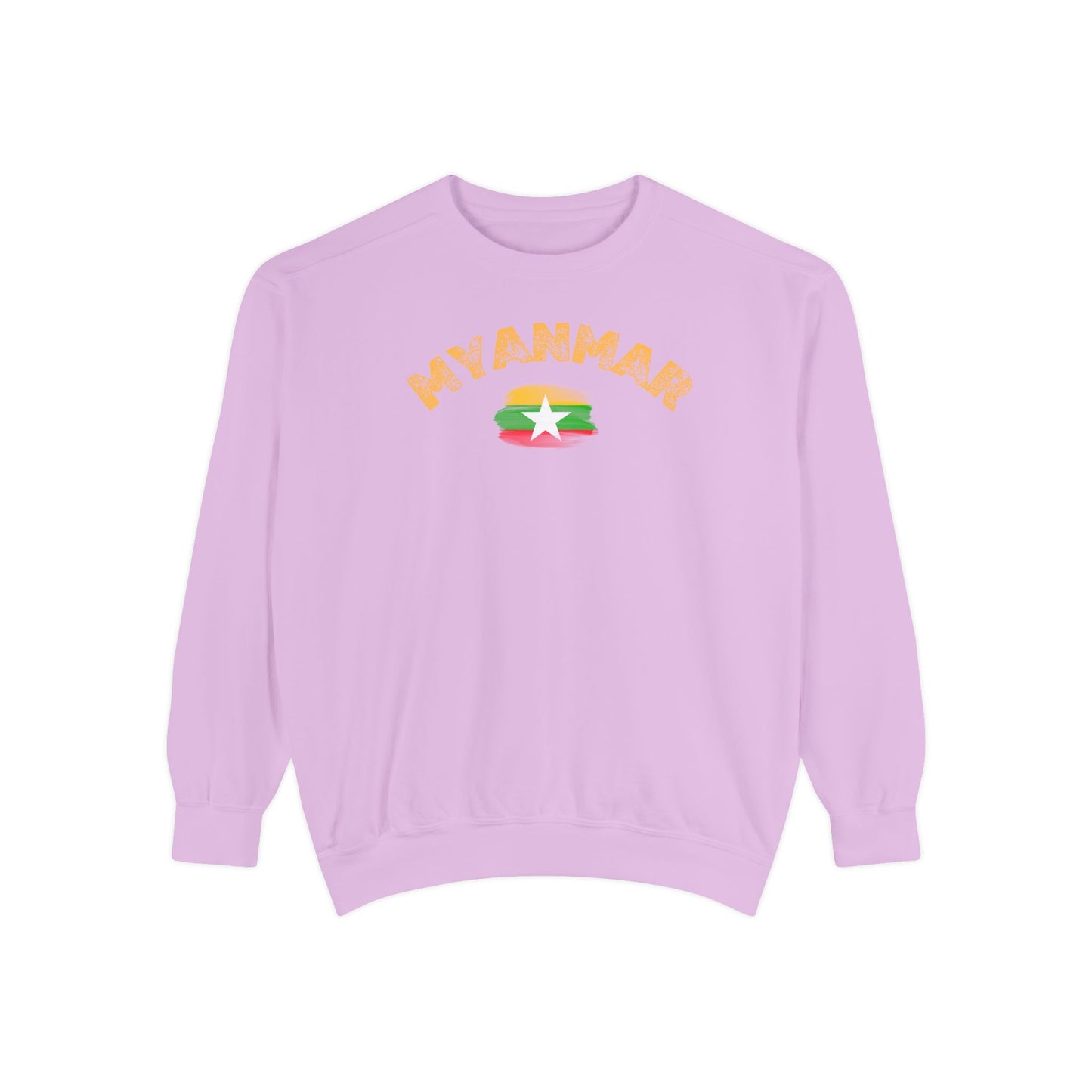 Myanmar Flag Sweatshirt
