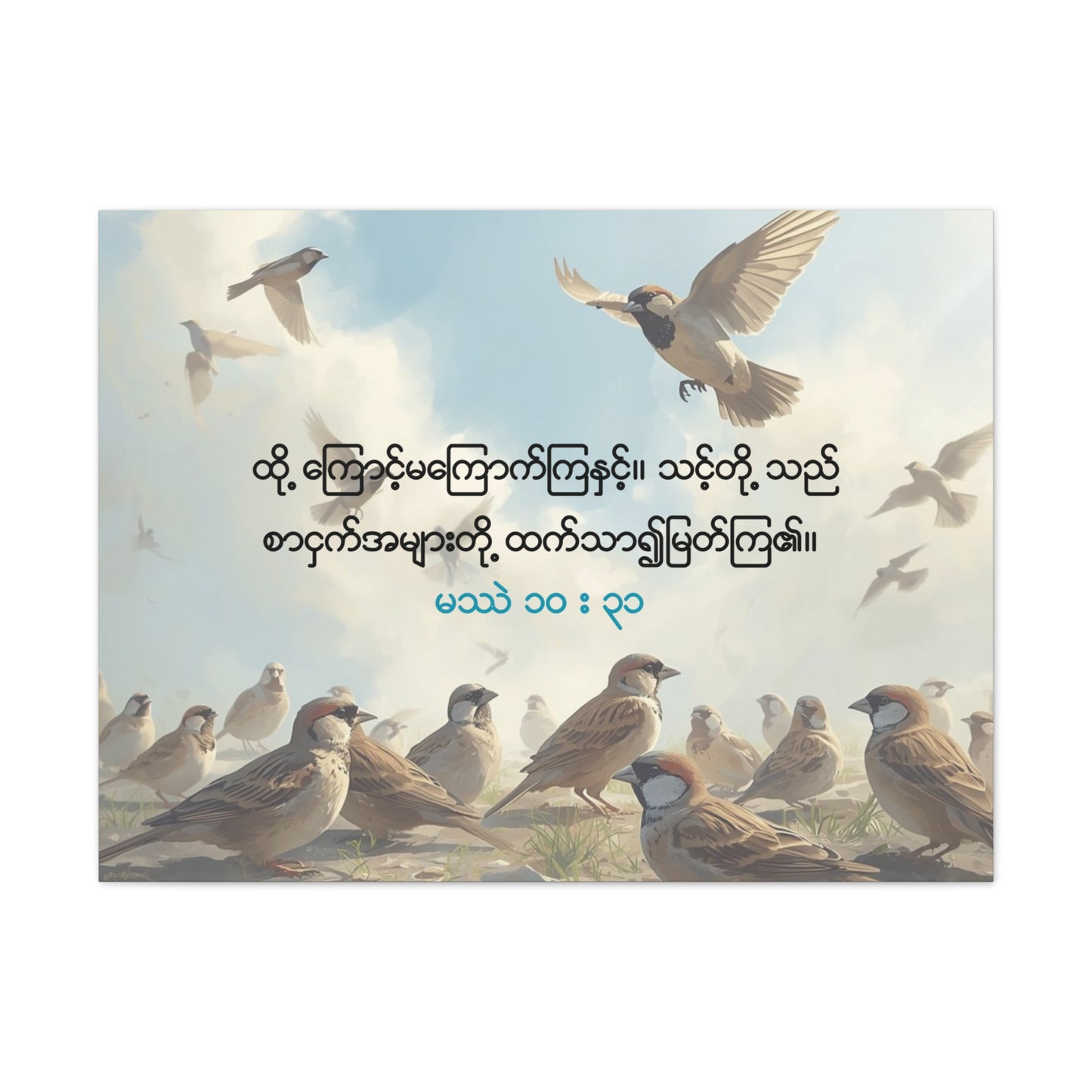 Worth More Than Sparrows ( Matthew 10:31 )