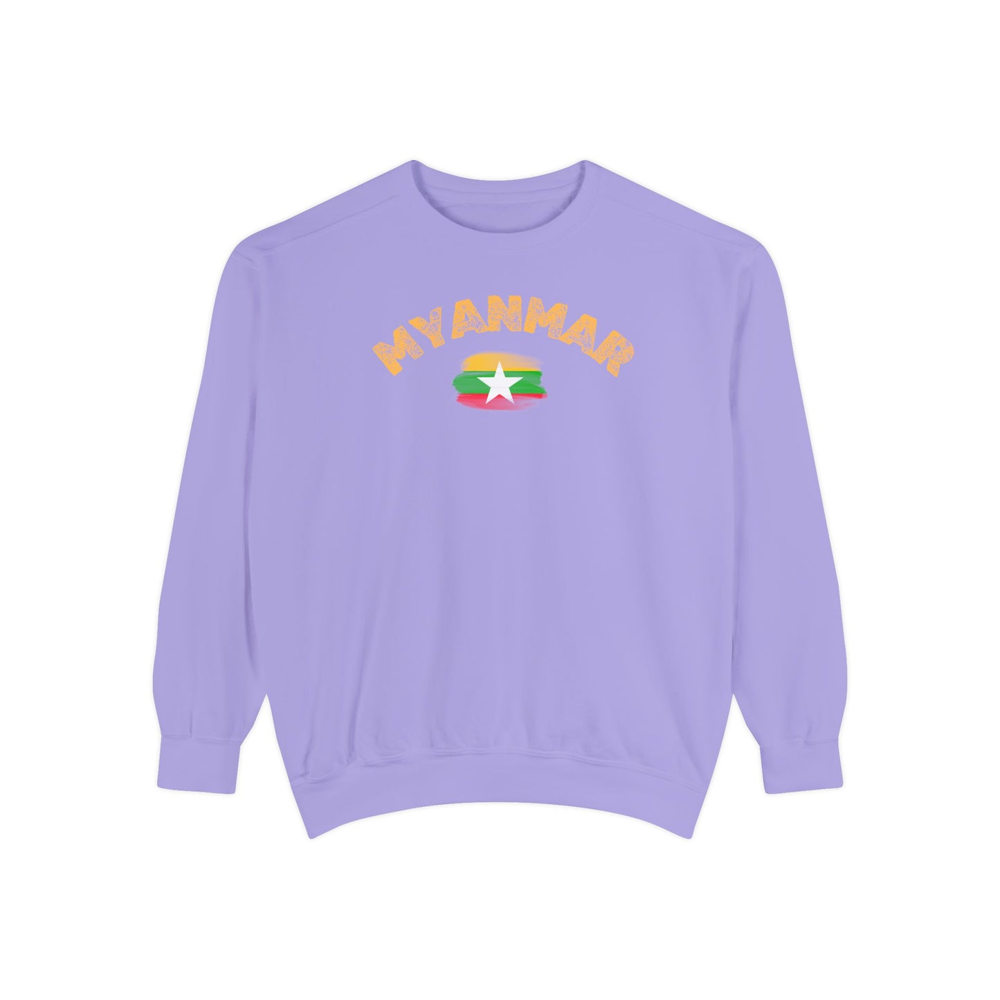 Myanmar Flag Sweatshirt