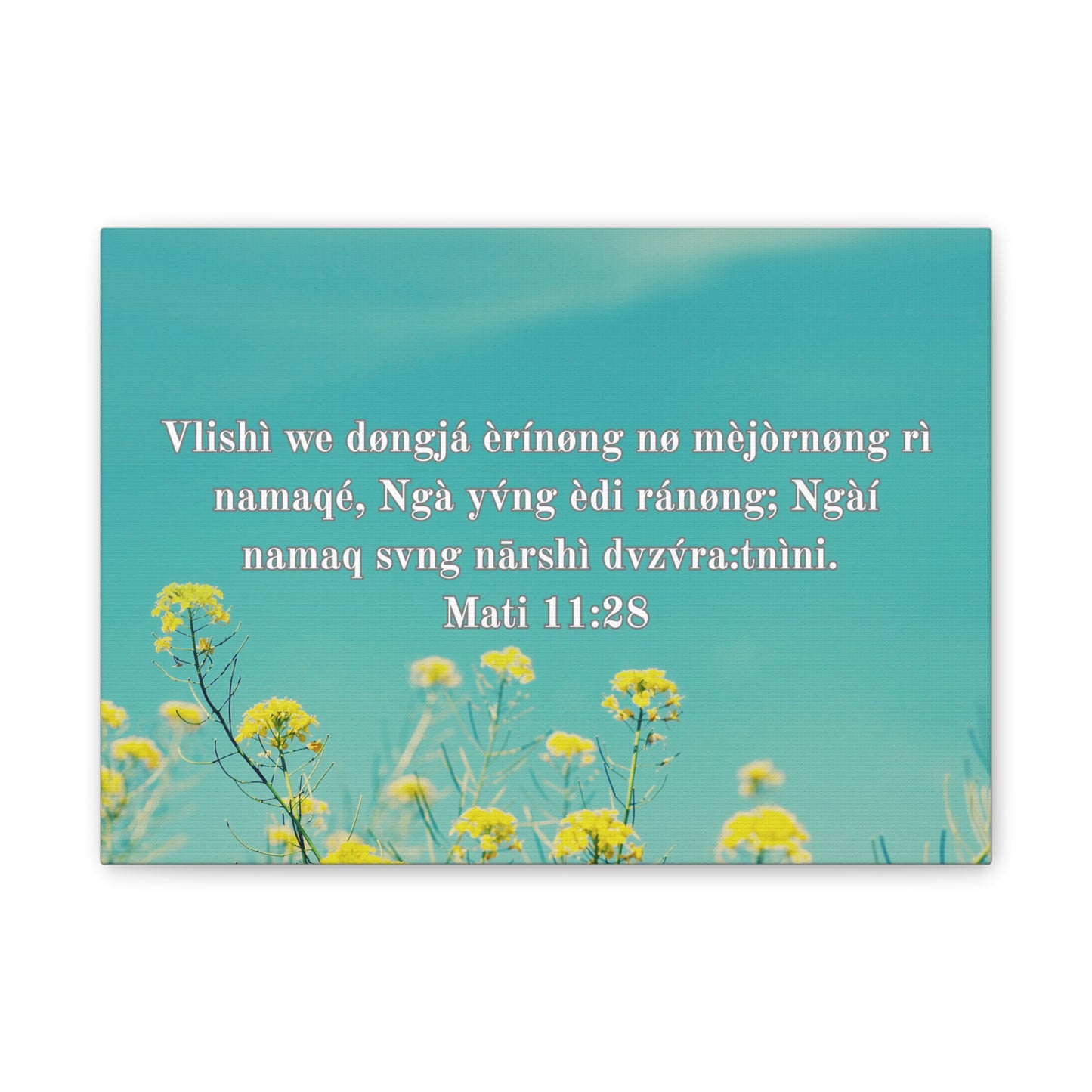 Mati 11 : 26 ( RW Canvas )