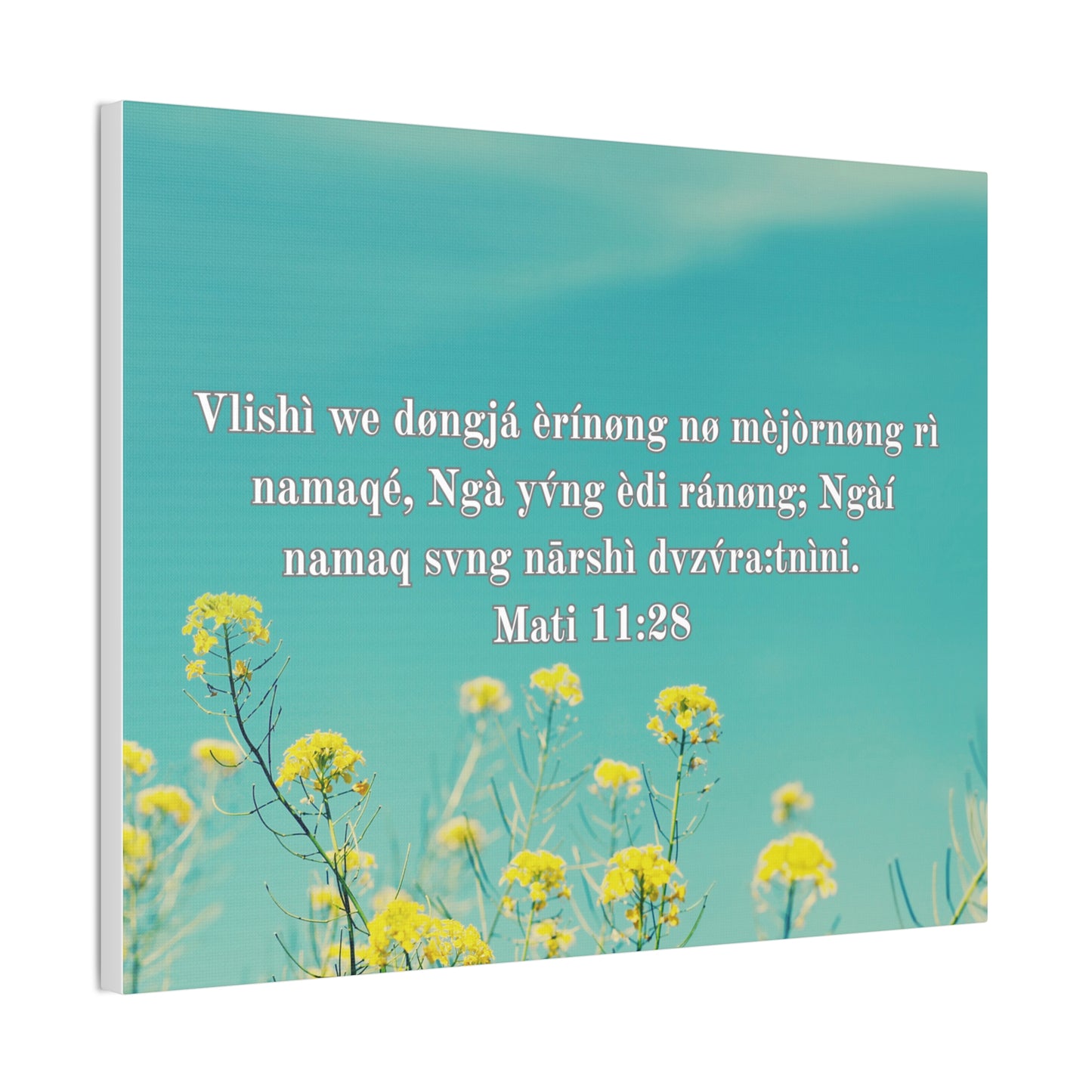 Mati 11 : 26 ( RW Canvas )