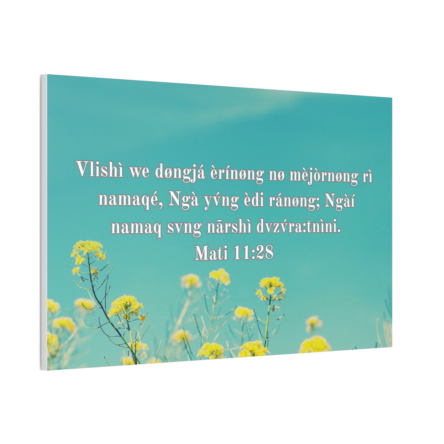 Mati 11 : 26 ( RW Canvas )