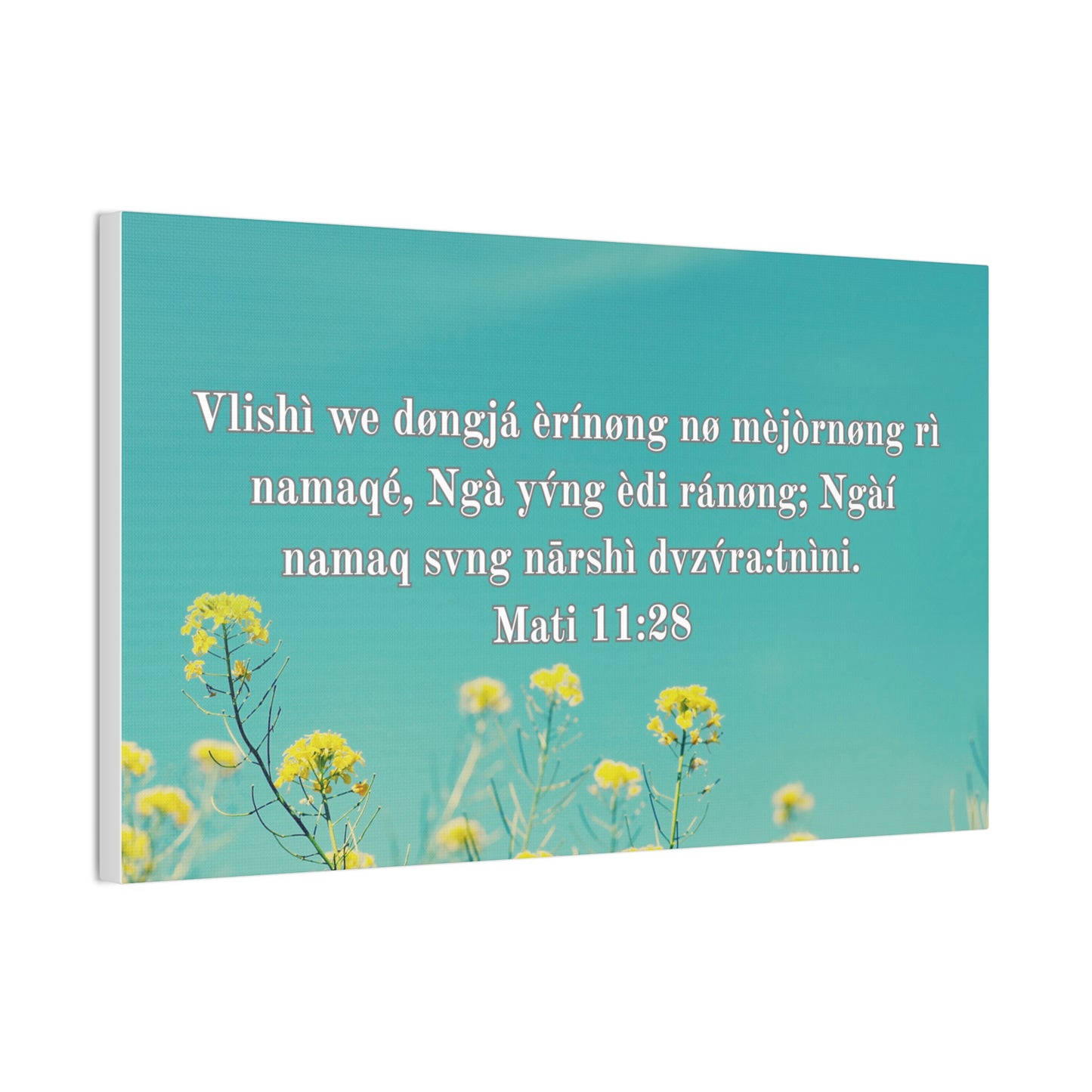 Mati 11 : 26 ( RW Canvas )