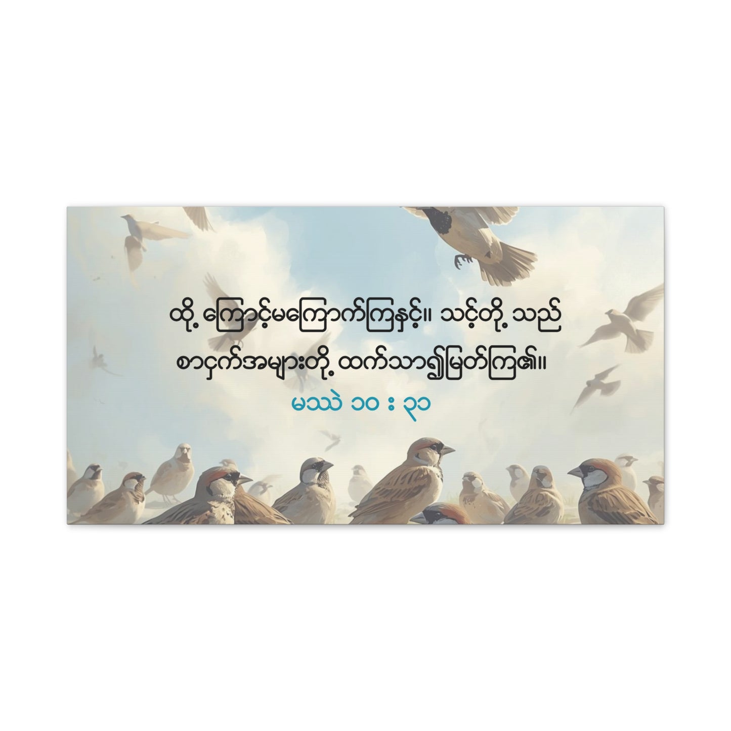 Worth More Than Sparrows ( Matthew 10:31 )
