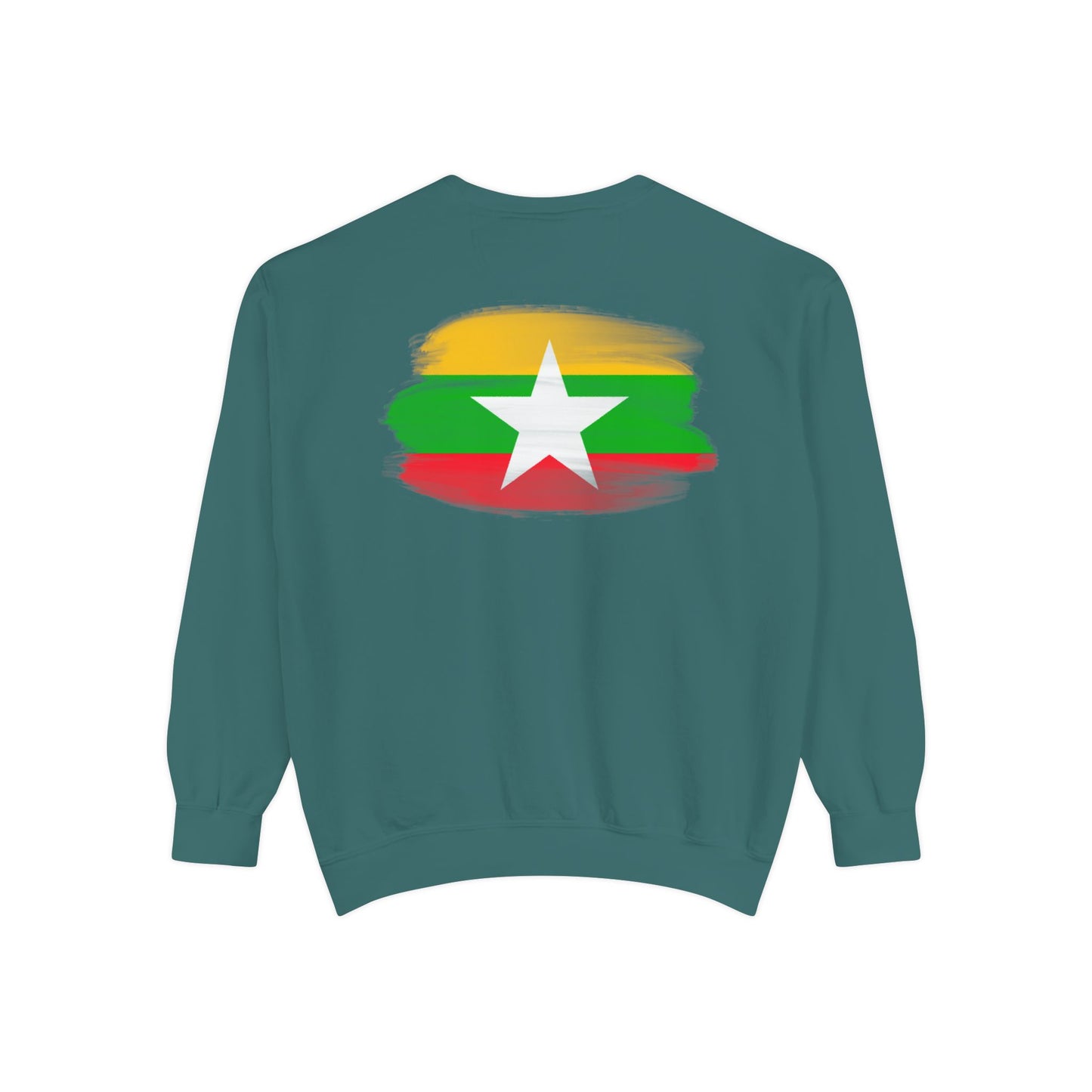 Myanmar Flag Sweatshirt