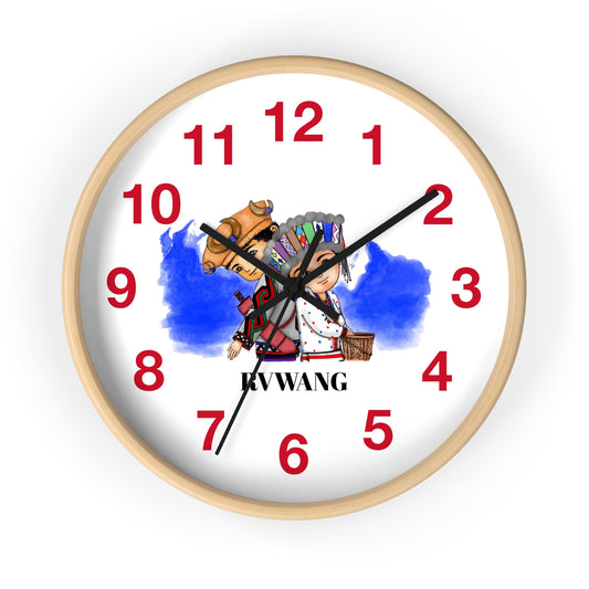 Rvwang Wall Clock