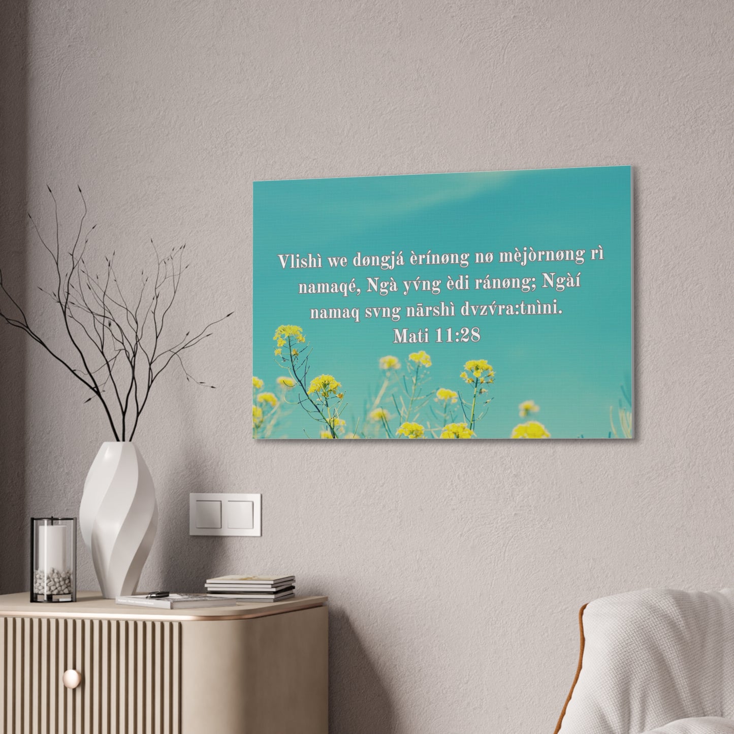 Mati 11 : 26 ( RW Canvas )