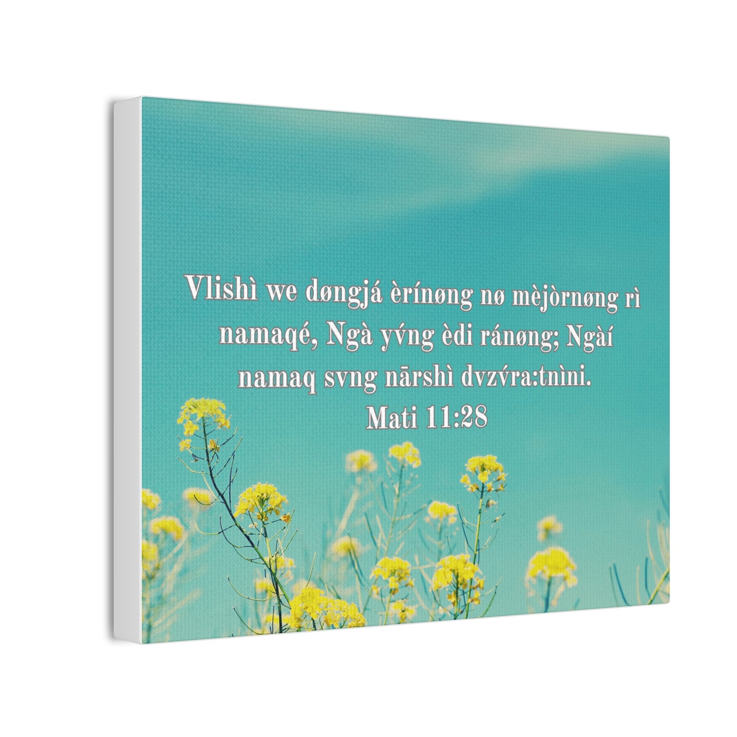 Mati 11 : 26 ( RW Canvas )