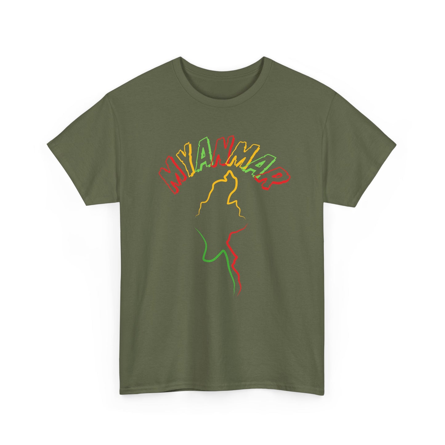 Colorful Myanmar T-Shirt