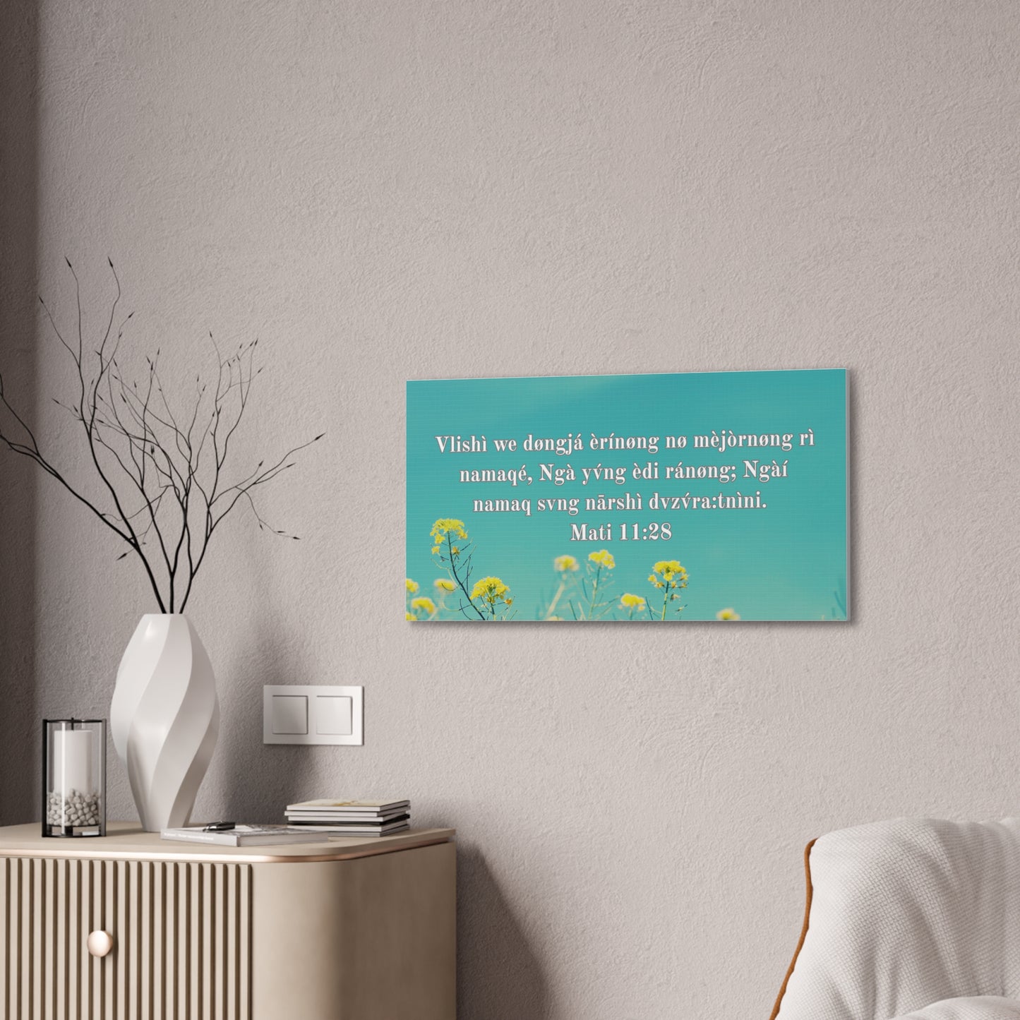 Mati 11 : 26 ( RW Canvas )