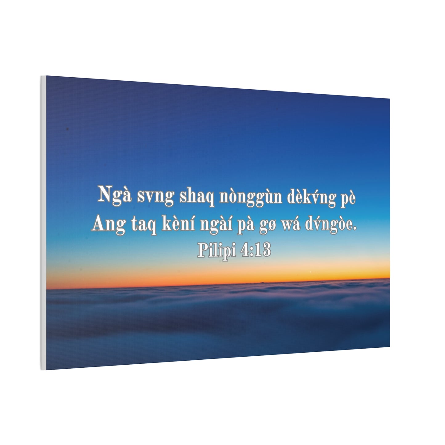 Yesu Taq Kení ( Pilipi 4:13 )