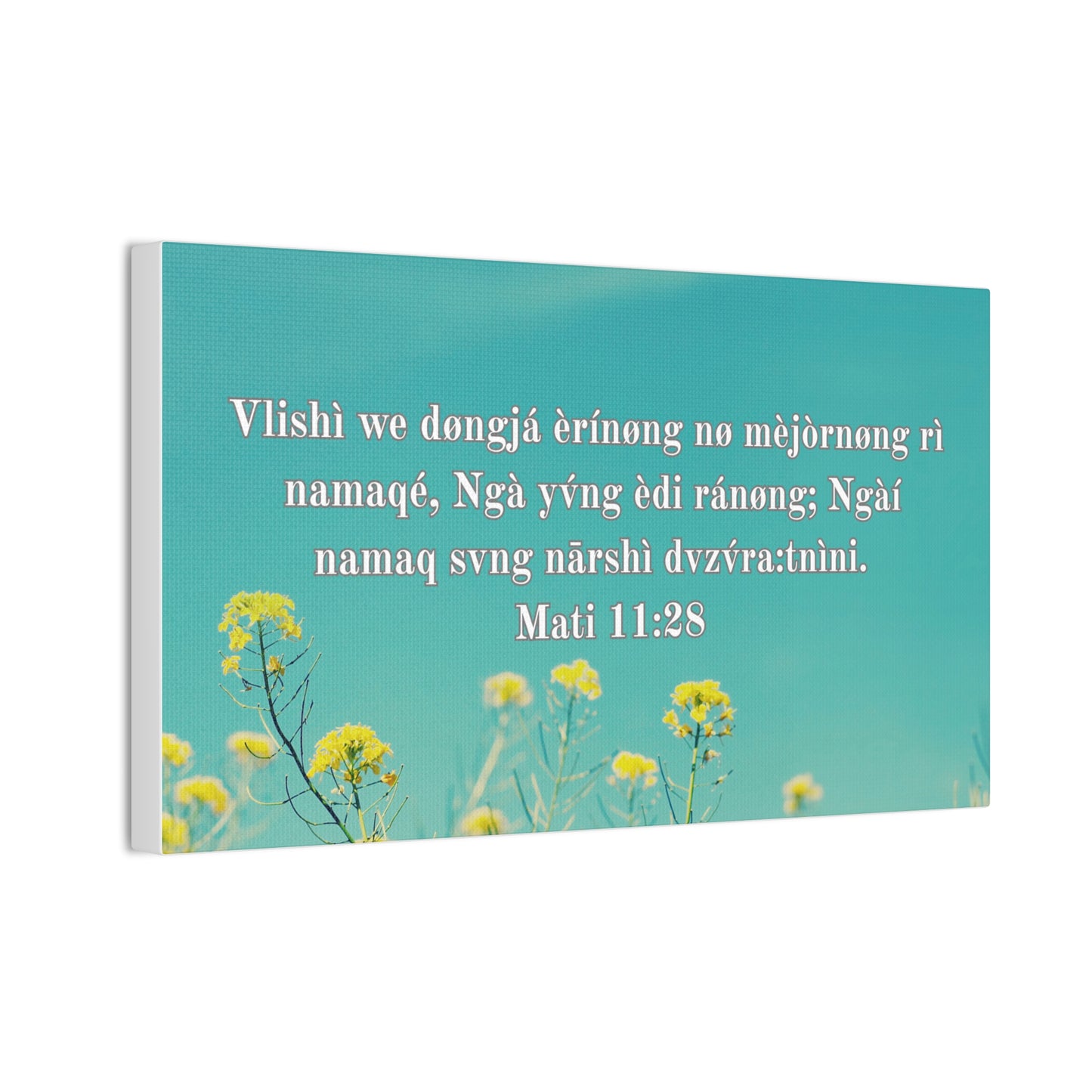 Mati 11 : 26 ( RW Canvas )