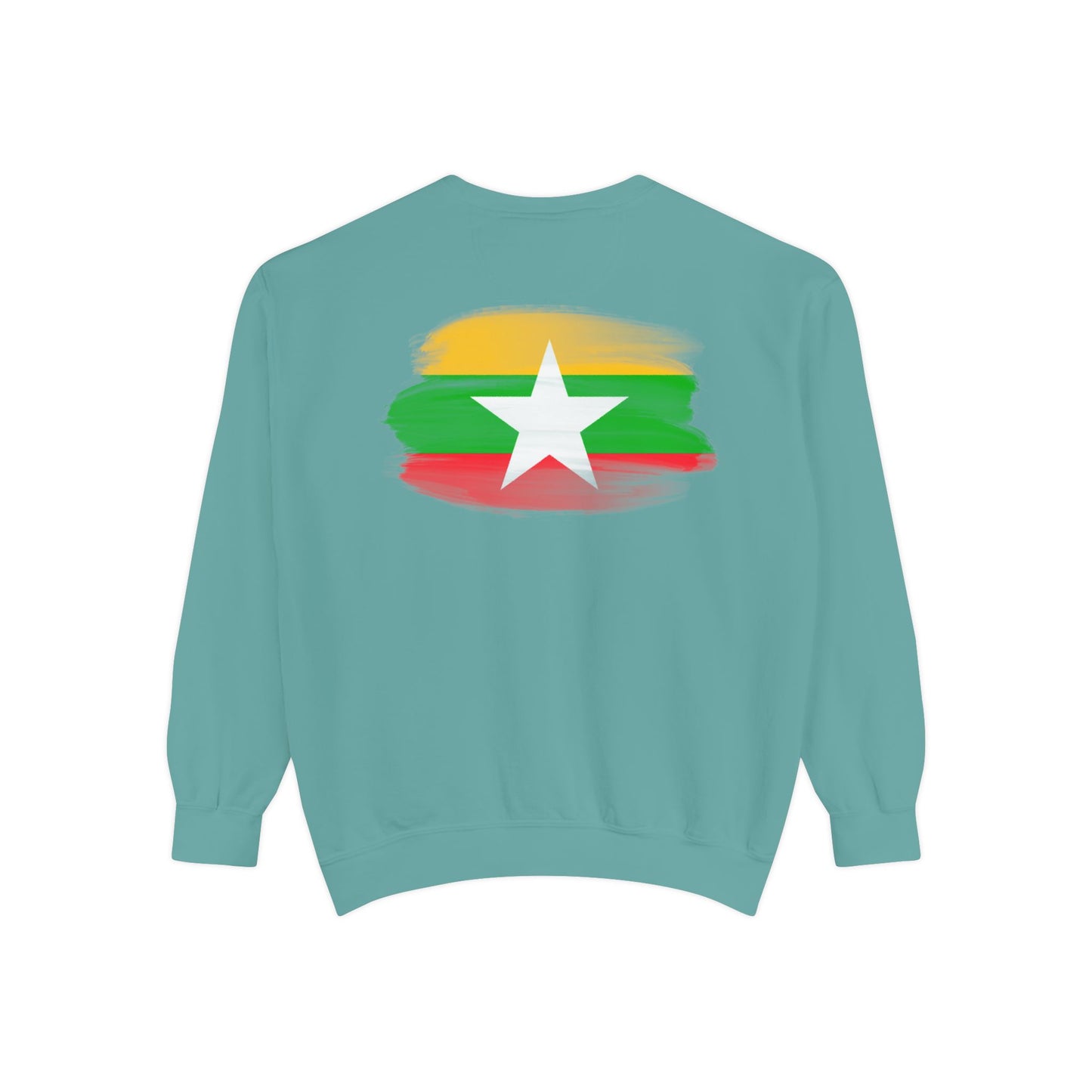 Myanmar Flag Sweatshirt