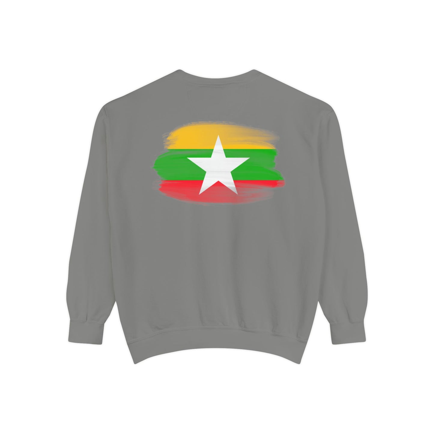 Myanmar Flag Sweatshirt