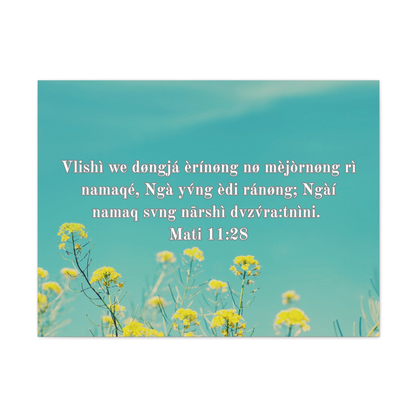 Mati 11 : 26 ( RW Canvas )