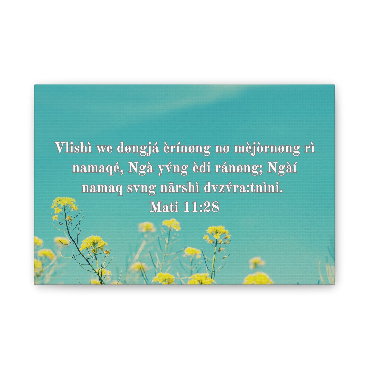 Mati 11 : 26 ( RW Canvas )
