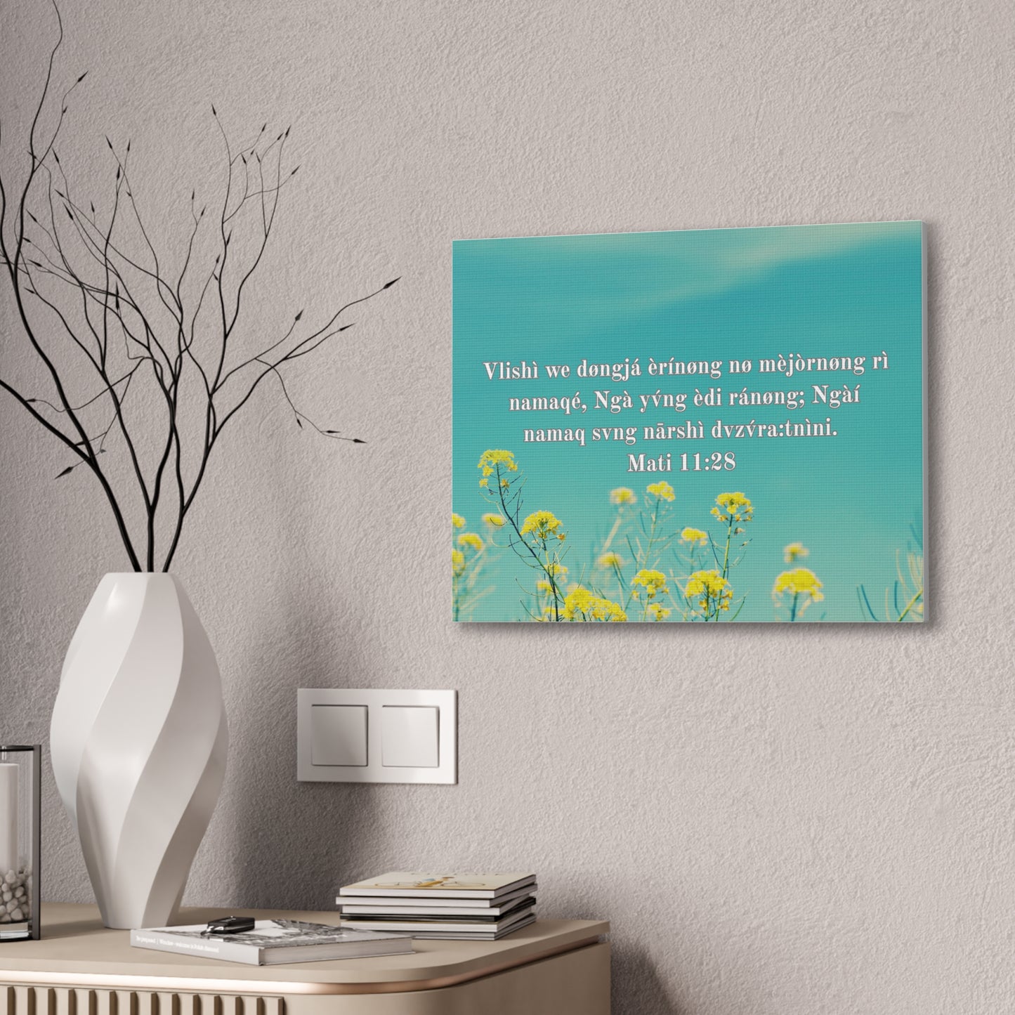 Mati 11 : 26 ( RW Canvas )