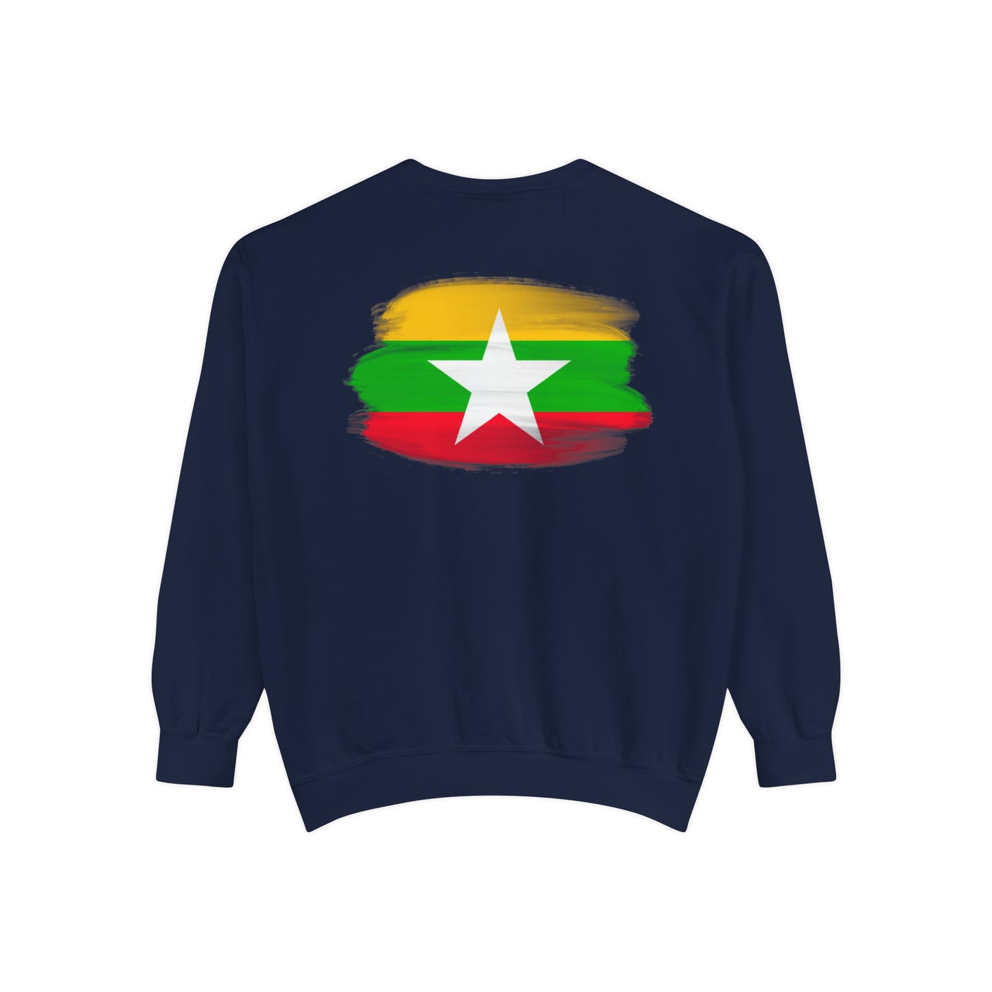 Myanmar Flag Sweatshirt