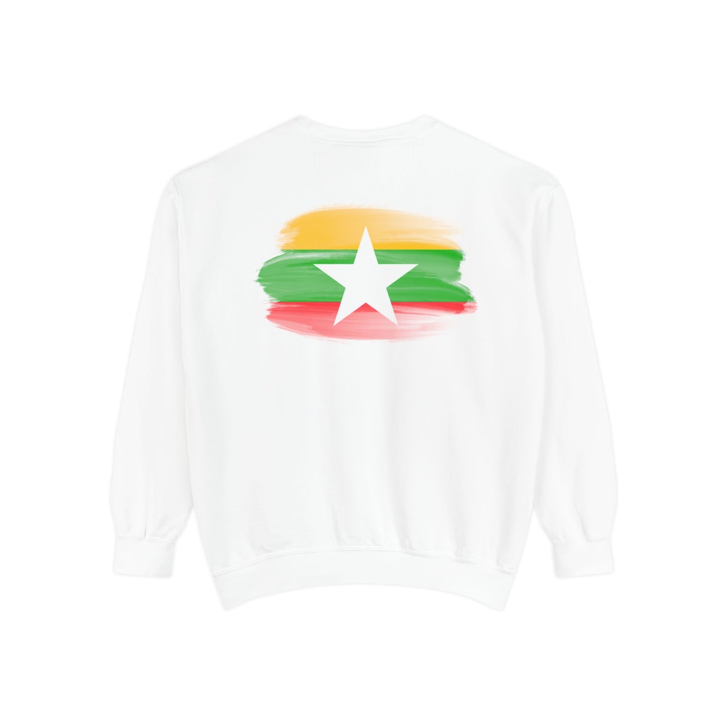 Myanmar Flag Sweatshirt