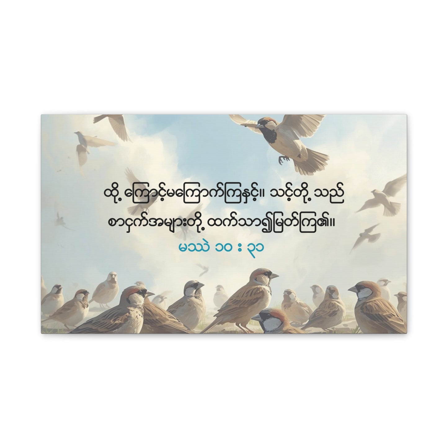 Worth More Than Sparrows ( Matthew 10:31 )