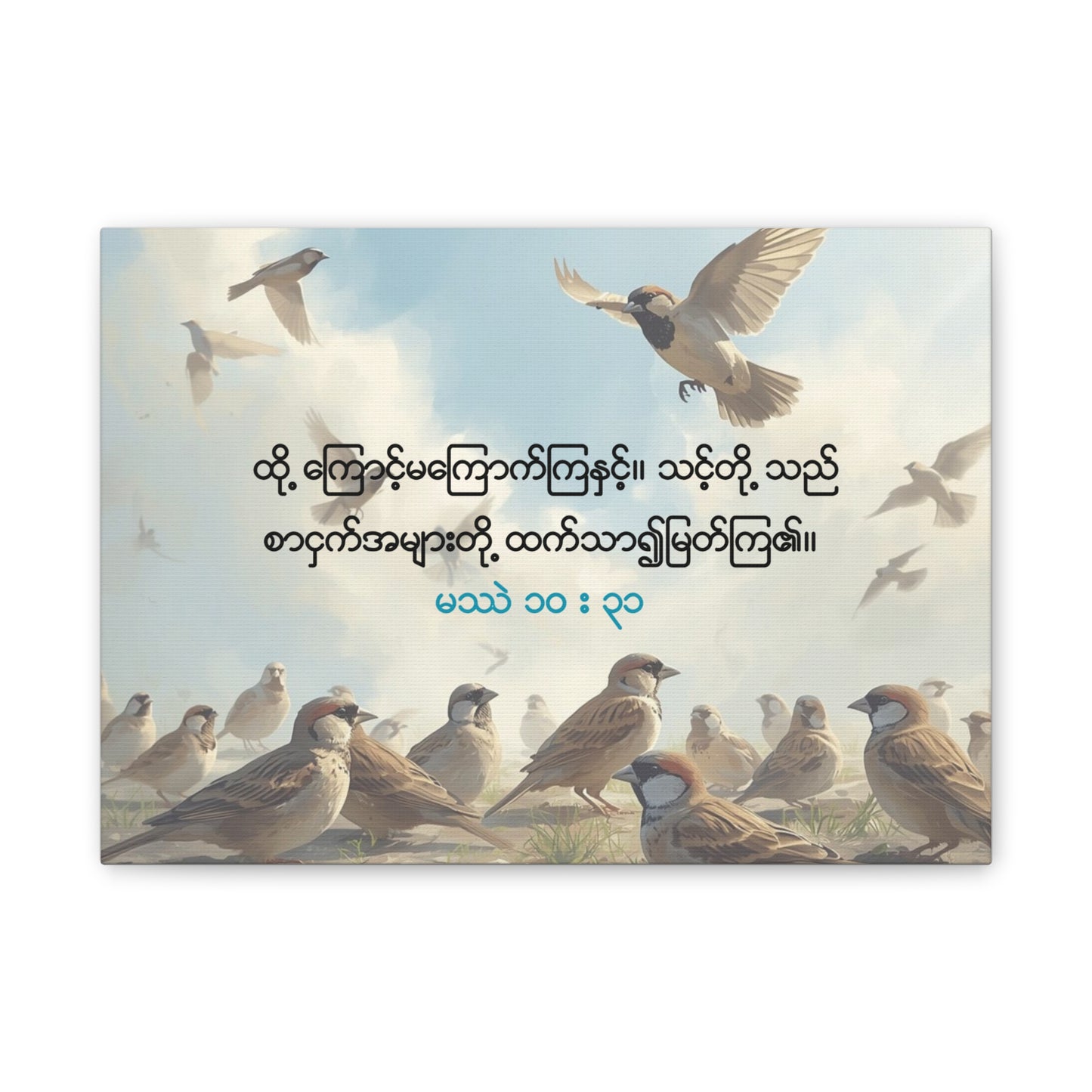 Worth More Than Sparrows ( Matthew 10:31 )