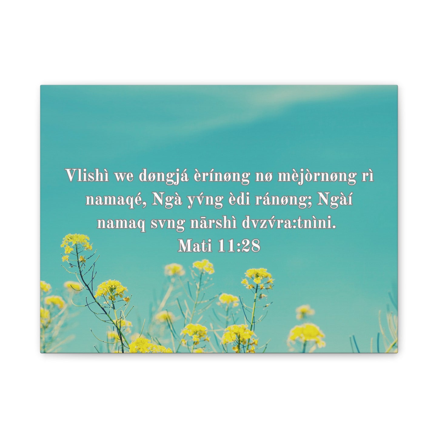 Mati 11 : 26 ( RW Canvas )