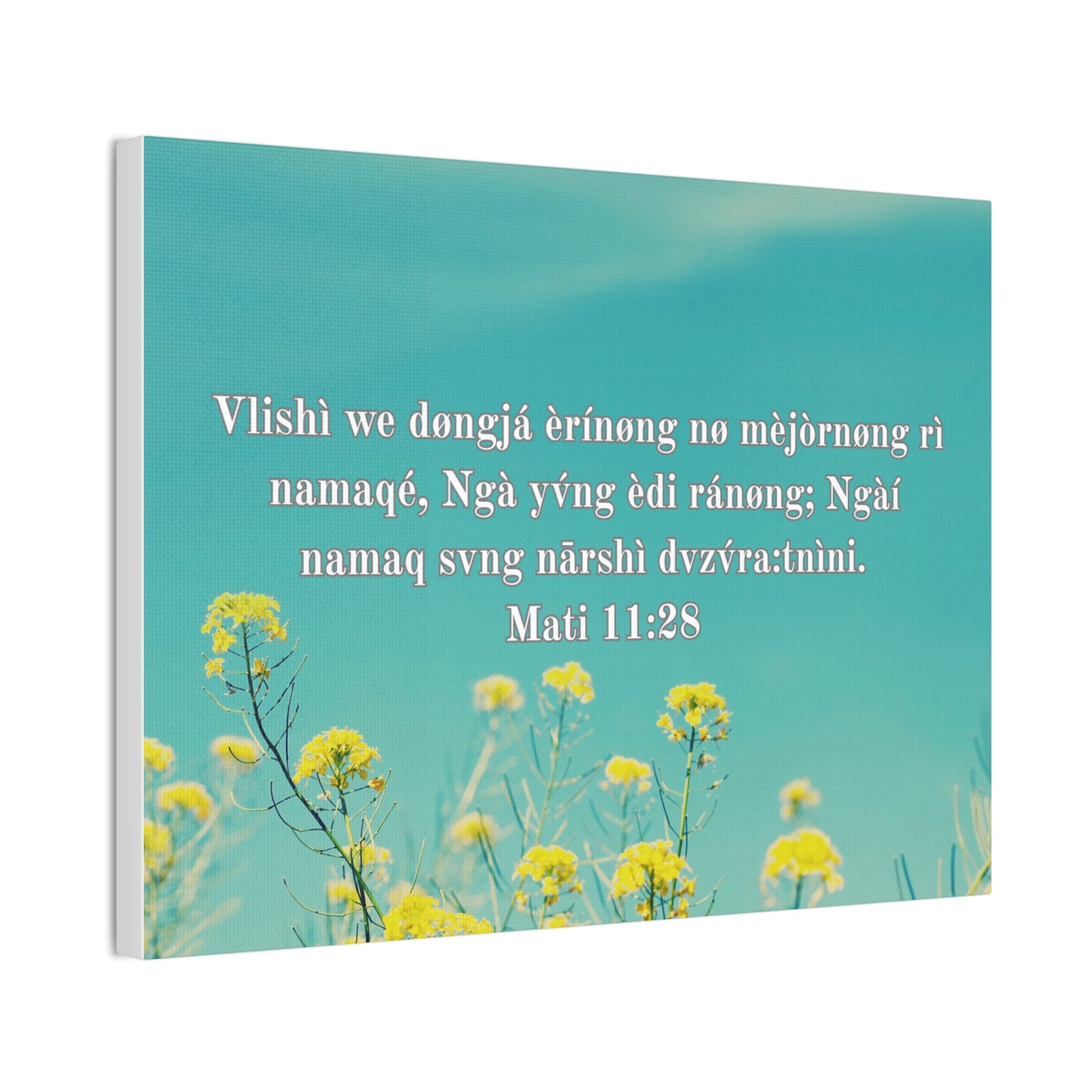 Mati 11 : 26 ( RW Canvas )