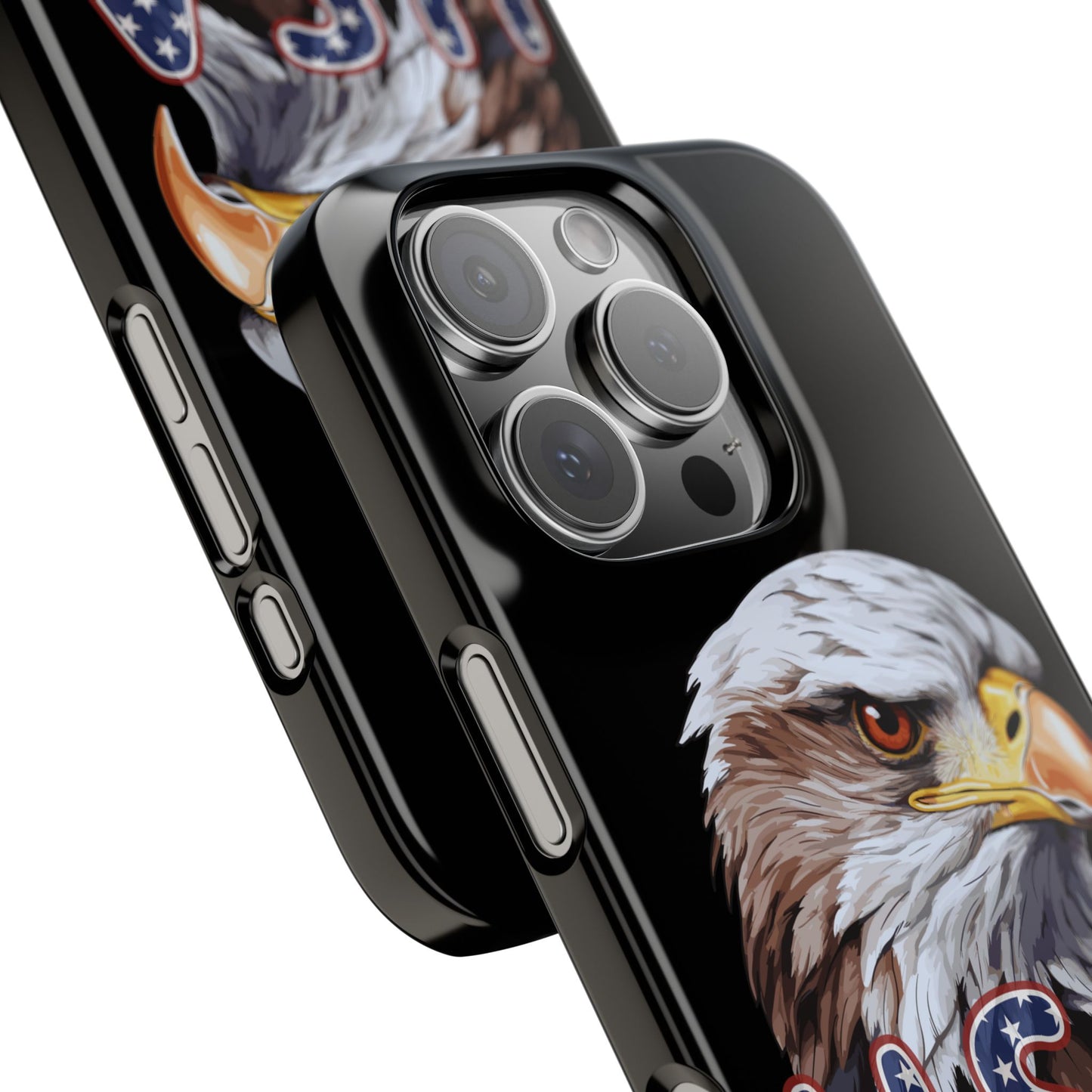 Patriotic Slim Phone Case with Eagle Design