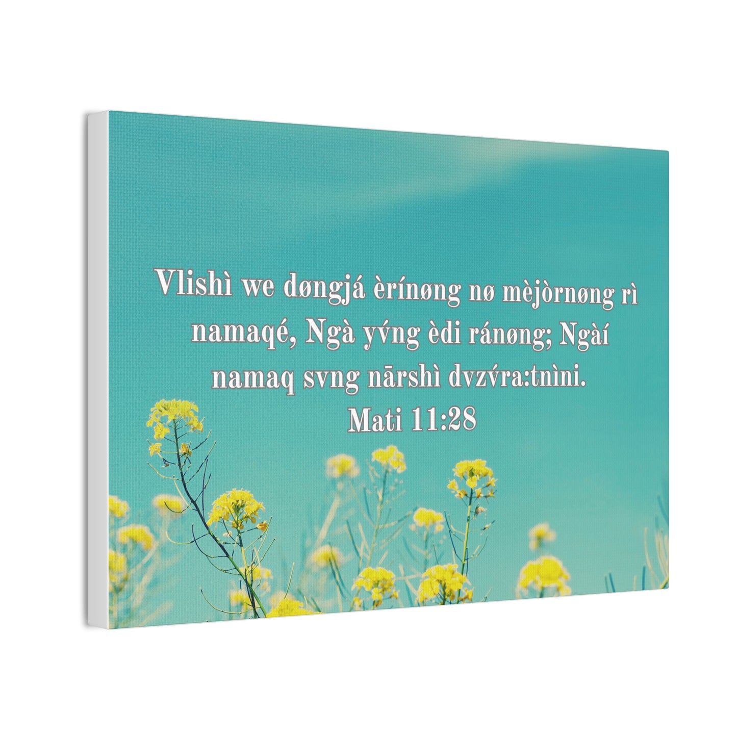 Mati 11 : 26 ( RW Canvas )