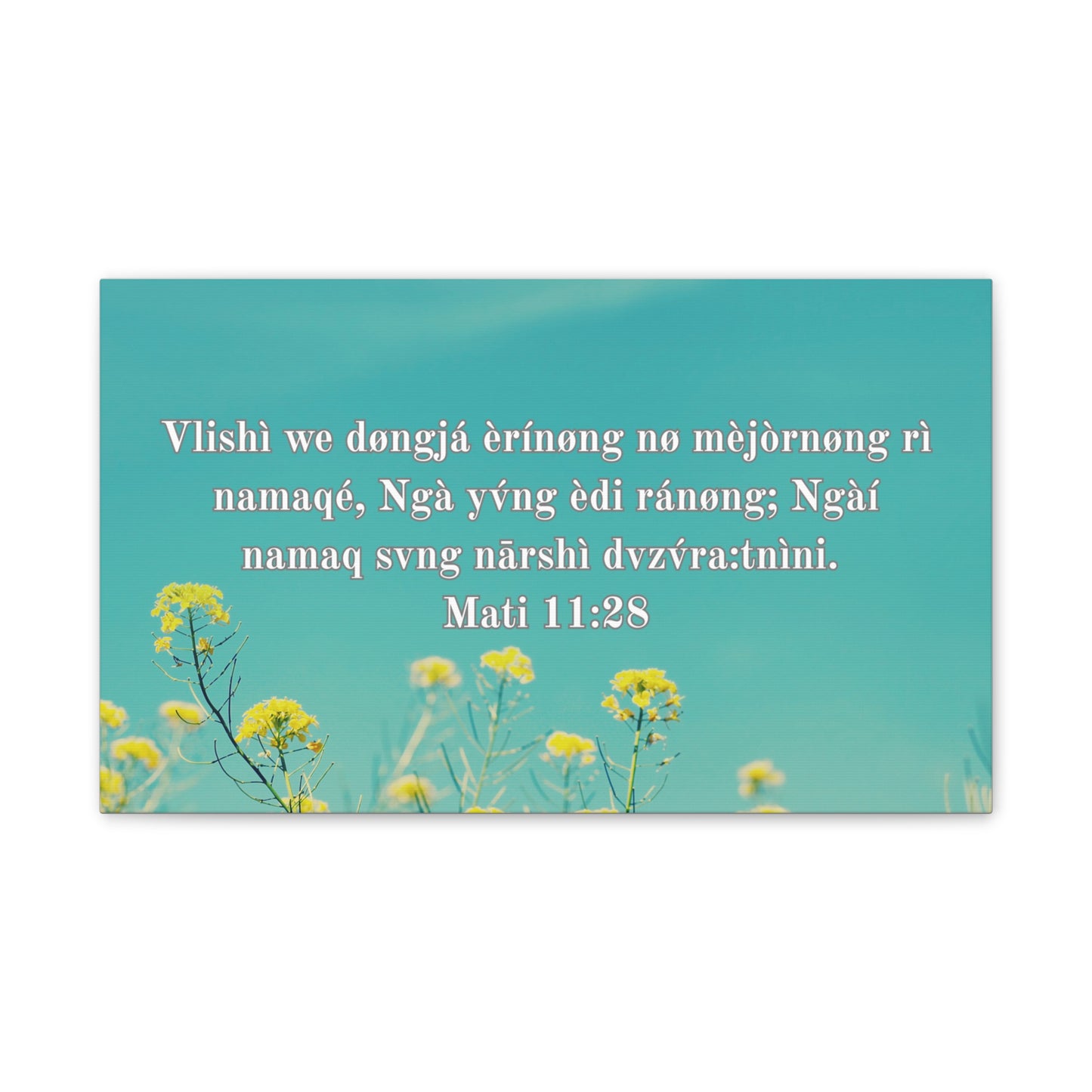 Mati 11 : 26 ( RW Canvas )