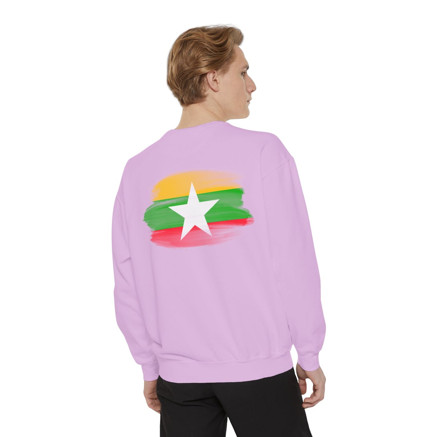 Myanmar Flag Sweatshirt
