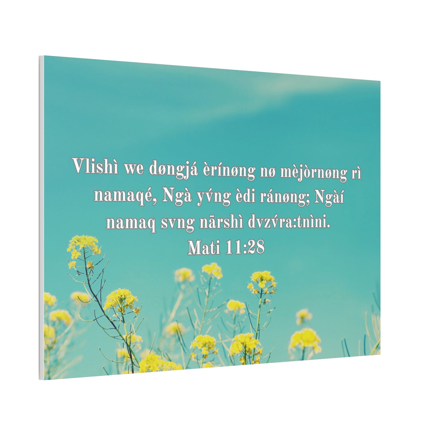 Mati 11 : 26 ( RW Canvas )