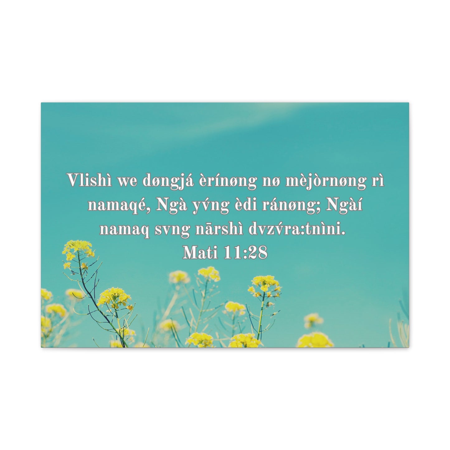 Mati 11 : 26 ( RW Canvas )