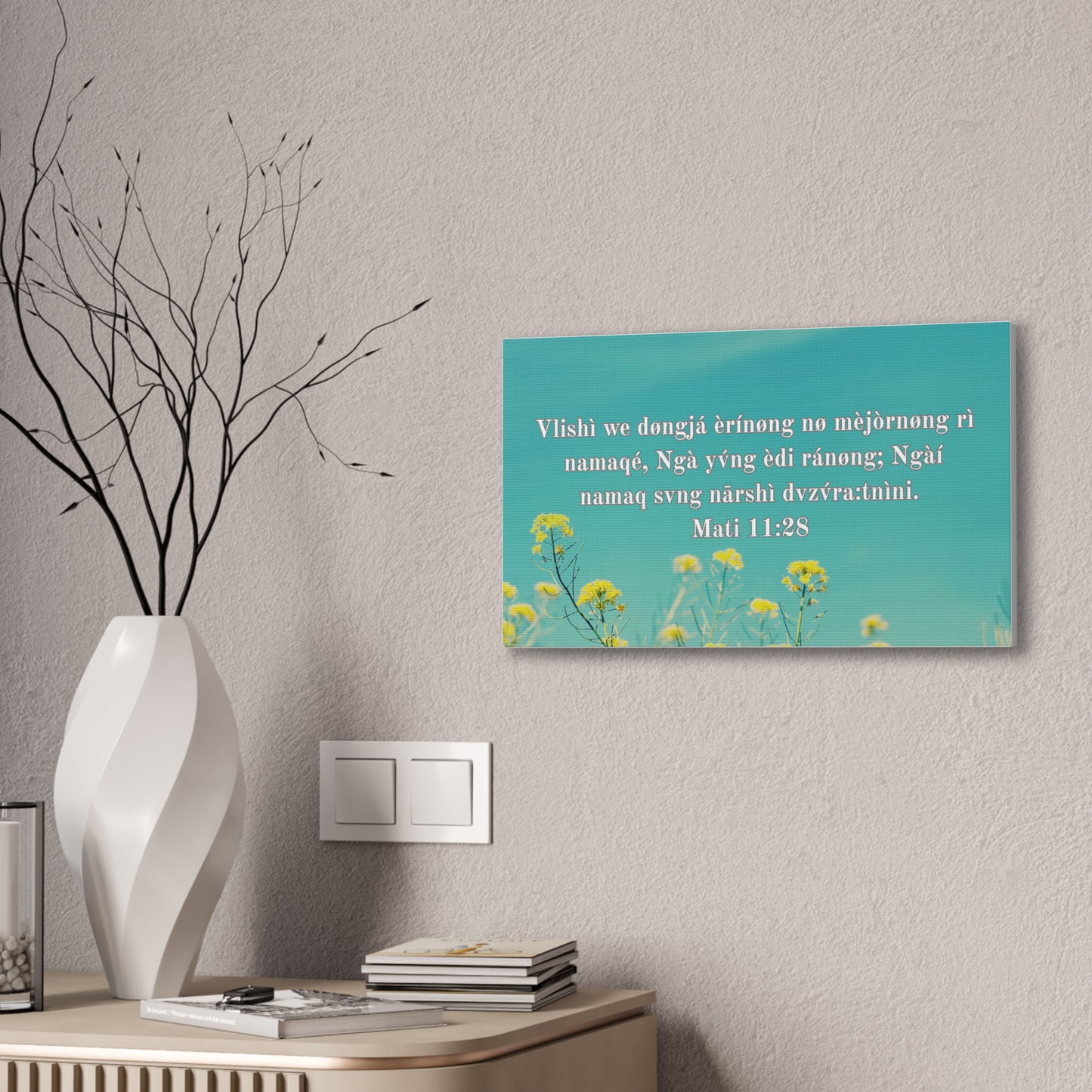 Mati 11 : 26 ( RW Canvas )