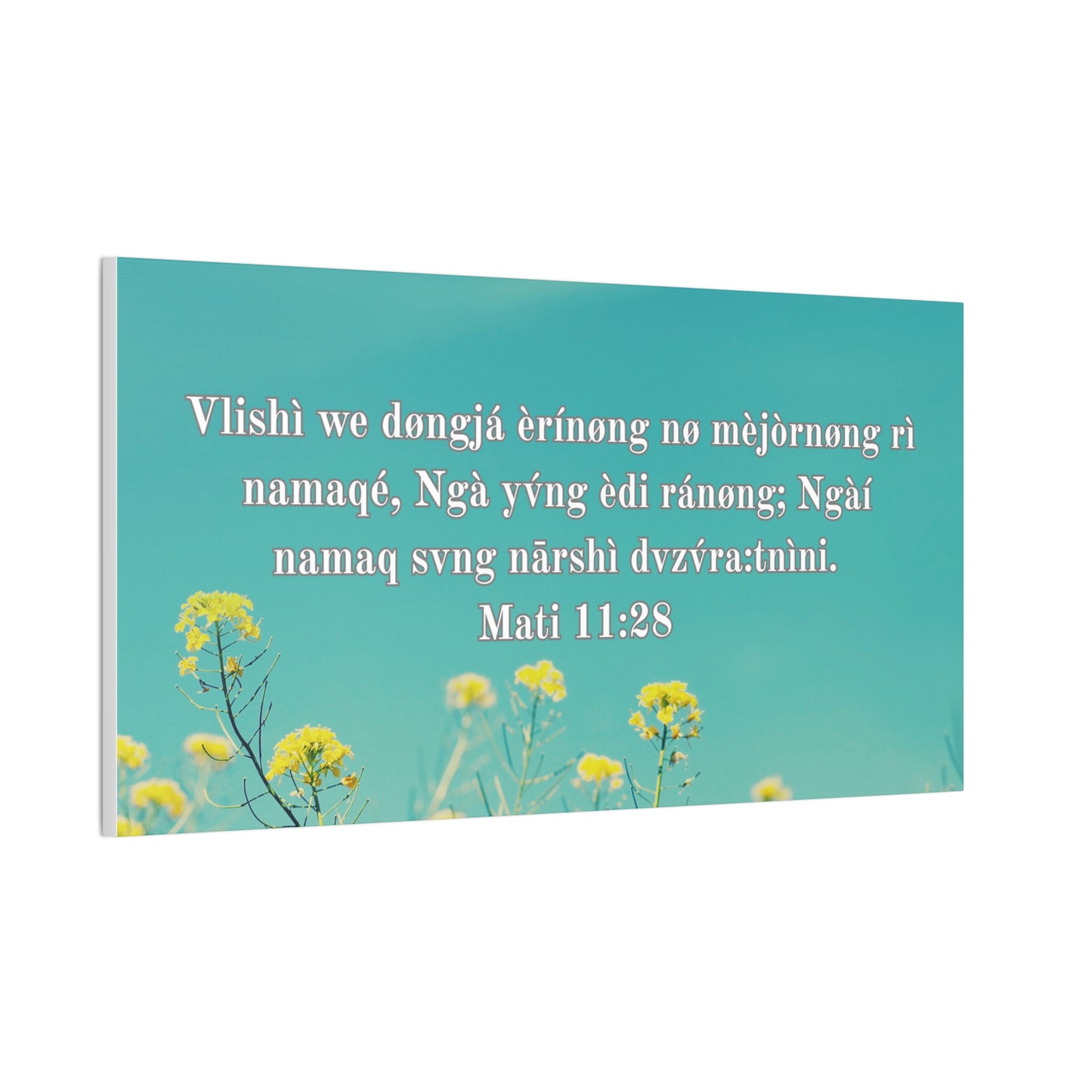 Mati 11 : 26 ( RW Canvas )