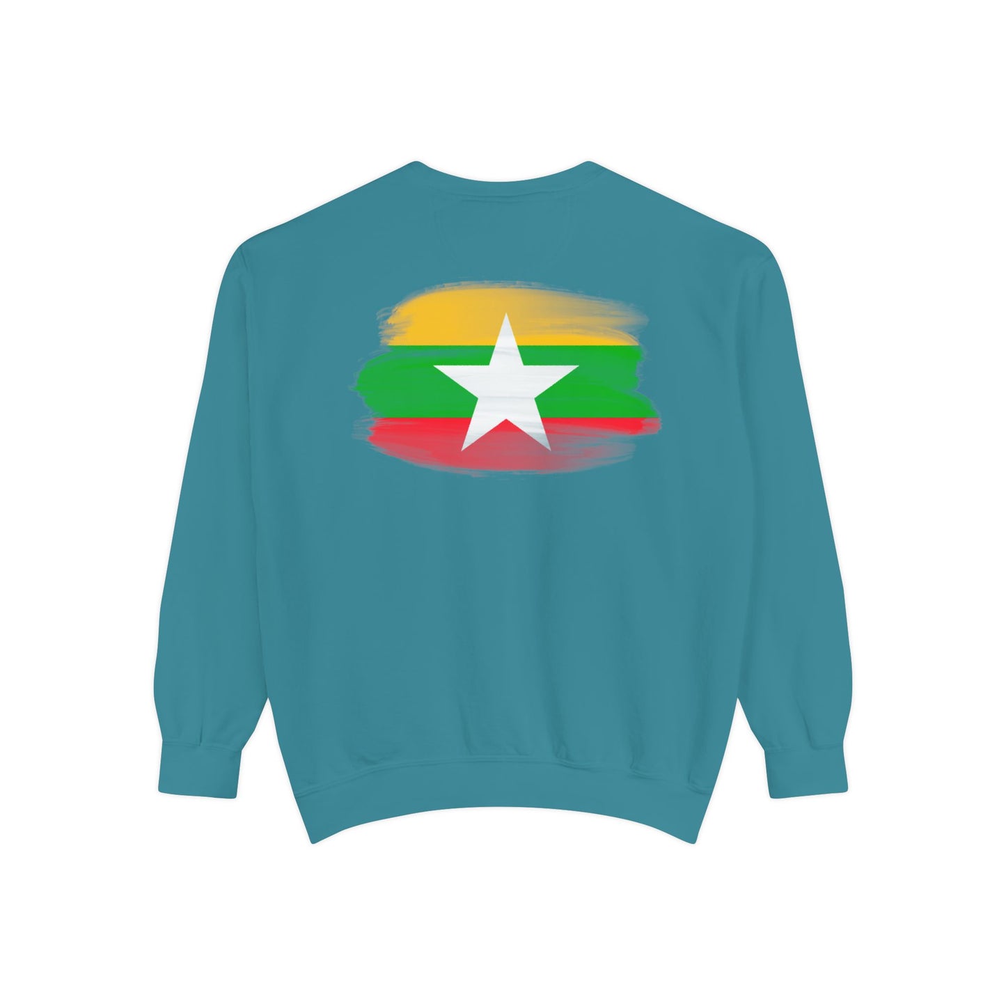 Myanmar Flag Sweatshirt