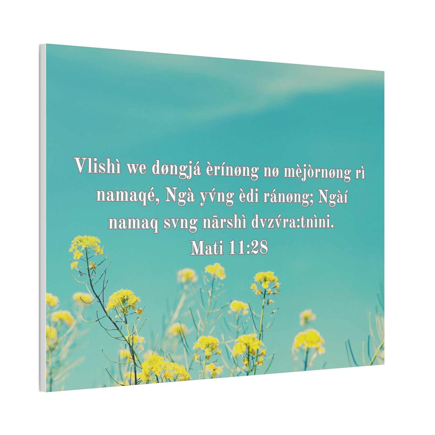 Mati 11 : 26 ( RW Canvas )